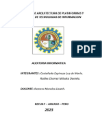 Trabajo de Auditoria Informatica de Luz Castañeda