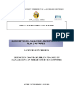Guide Méthodologique Délaboration Dun Plan Daffaires 2023 2024