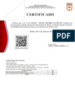 Estágio Setorial de Gerenciamento de Riscos e Controles Internos Da Gestão-Certificado de Conclusão 101601