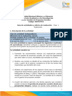 Guia de Actividades y Rúbrica de Evaluación - Unidad 1 - Fase 1 - Exploración