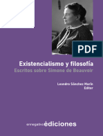 Sánchez Marín, Leandro (Ed.) - (2024) - Existencialismo y Filosofía. Escritos Sobre Simone de Beauvoir