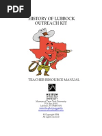 Download History of Texas Outreach Kit by CAP History Library SN72339349 doc pdf