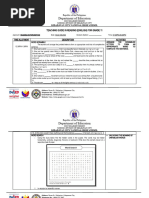 ENGLISH FOR INTERVENTION IV-Grade 11