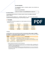 A classificação periódica dos elementos