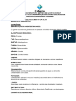 Estudo Dirigido 02 - Parasitologia Clínica