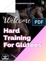 Planilha Hard Training For Gluteos