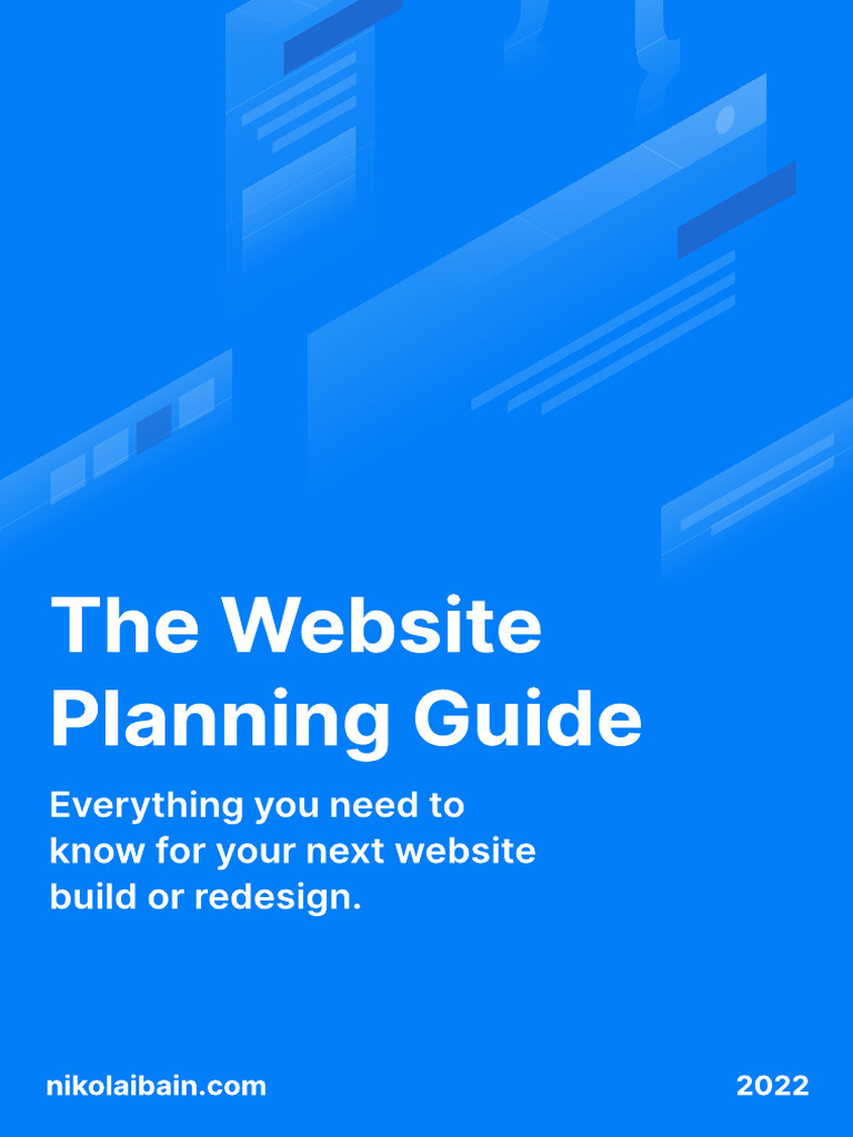 Ultimate Website Planning Guide | PDF | Websites | User Experience