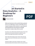 How to Get Started in Data Analytics – A Roadmap for Beginners