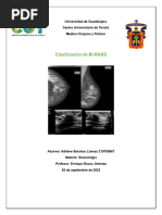 Clasificación ACR BI-RADS: Guía Completa | PDF