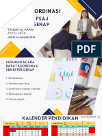 Rapat Koordinasi Persiapan PSAJ Dan PSTS Genap