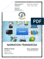 LA NARRATION TRANSMEDIA (Rapport)