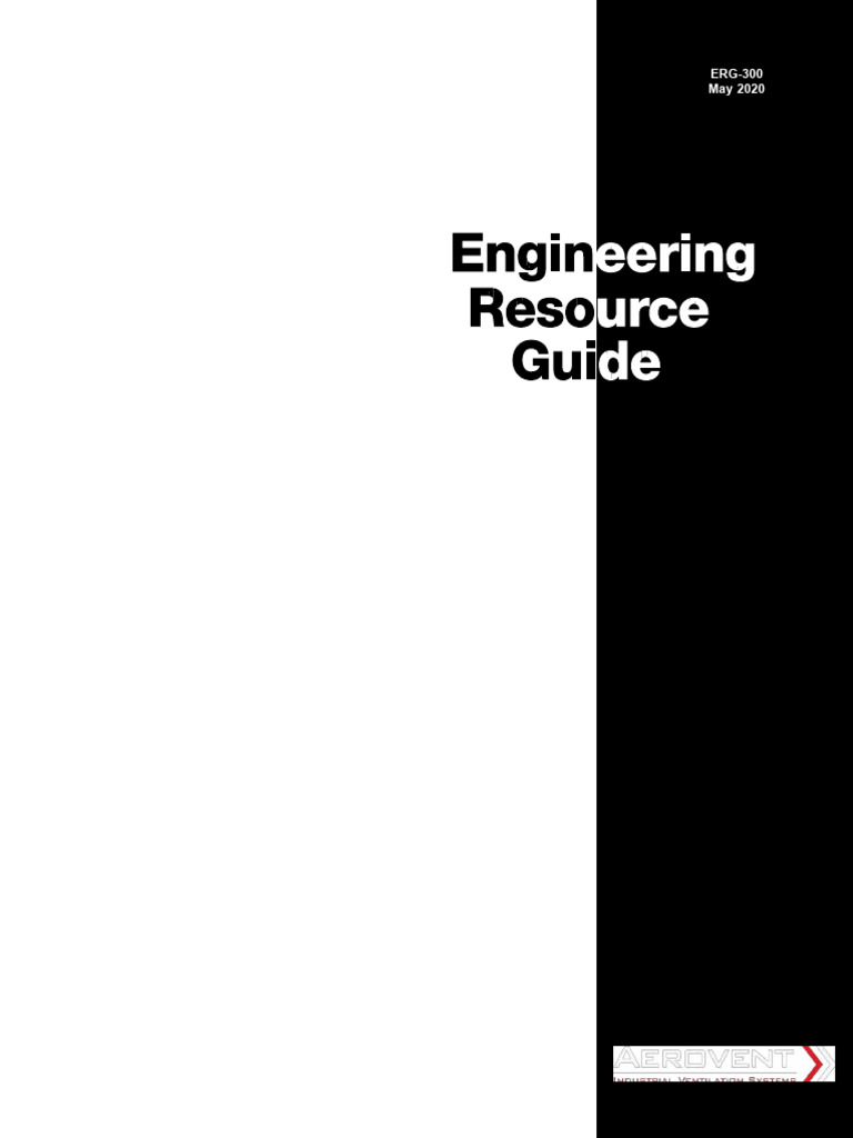 Aerovent Fan Engineering Guide ERG-300 | PDF | Horsepower | Duct (Flow)