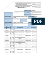 FORMATO DE ASISTENCIA AL LUGAR DE PRÁCTICA Geovanny Armenta Mendivelso CC 1065813231