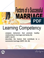 Q2 HEALTH8 Wk2 3 Factors of a Successful Marriage