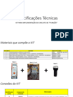 Especificações Técnicas