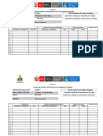 Formatos de Entrega de Cuadernos y Mascarillas