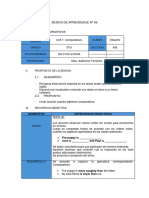 SESION DE APRENDIZAJE Nº 05 - primaria