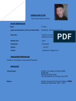 Curriculum Vitae YIREH RAMÍREZ 4to.