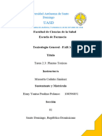 Tarea 2.3 Plantas Toxicas