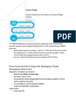 Climate Change Notes