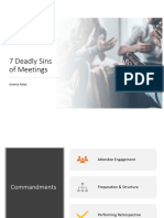 COMM120 - 7 Deadly Sins of Meetings