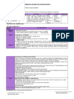 EXPERIENCIAS SIGNIFICATIVAS DE DIAGNÓSTICO 10 de abril