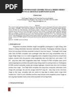 Download Jurnal PLTMH 09 Khairul Amri Reintek by Hendra Setiawan SN72342310 doc pdf