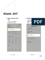 Panduan Klaim JHT via Aplikasi JMO