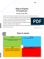 Plantilla Mapa de Empatía Aplicado en El Semestre