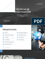 Técnicas de Estudio y Aprendizaje