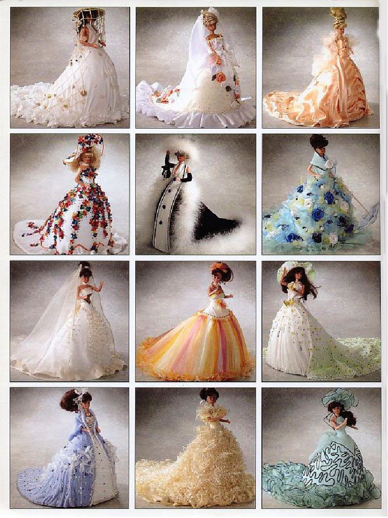 Patrones Barbie Fiesta PDF