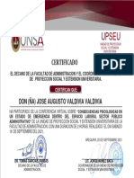 4.4 Consecuencias Psicologicas en La Emergencia Dentro Del Espacio Laboral Sector Publico