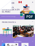 Estrategia Educativa en El Perú