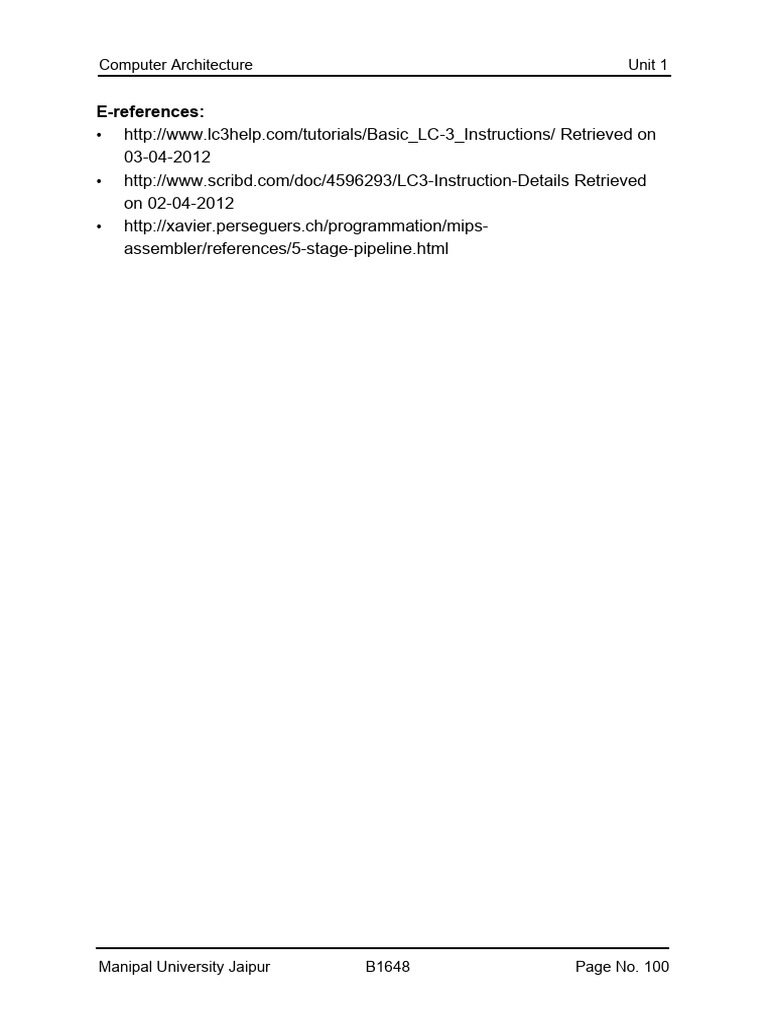 Pipeline Design in Modern Processors | PDF | Central Processing Unit ...
