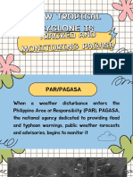 How Tropical Cyclone is Tracked and Monitoring Pagasa