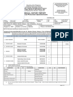 Medical History Questionnaire