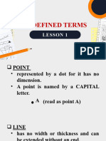 Grade 7 Undefined Terms