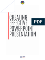 Creating Effective Powerpoint Presentation
