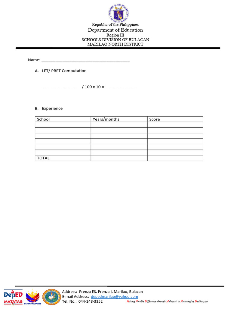Let Exp | PDF