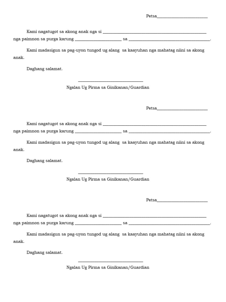 Parent consent deworming bisaya pdf