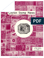 Ceylon Stamp News 1967 Vol 1 No.07 April
