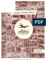 Ceylon Stamp News 1968 Vol 2 No.09 June