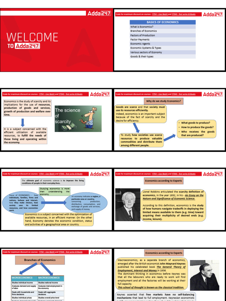ESI Notes Printable | PDF | Human Development Index | Economics