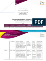 Tarea 1 - Matriz de Análisis