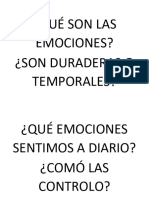 Qué Son Las Emociones