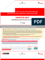 Cierre Intervenciones 2022 Monitor ARCC