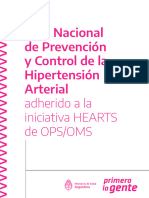 Plan Nacional Prevencion Control de La Hipertens