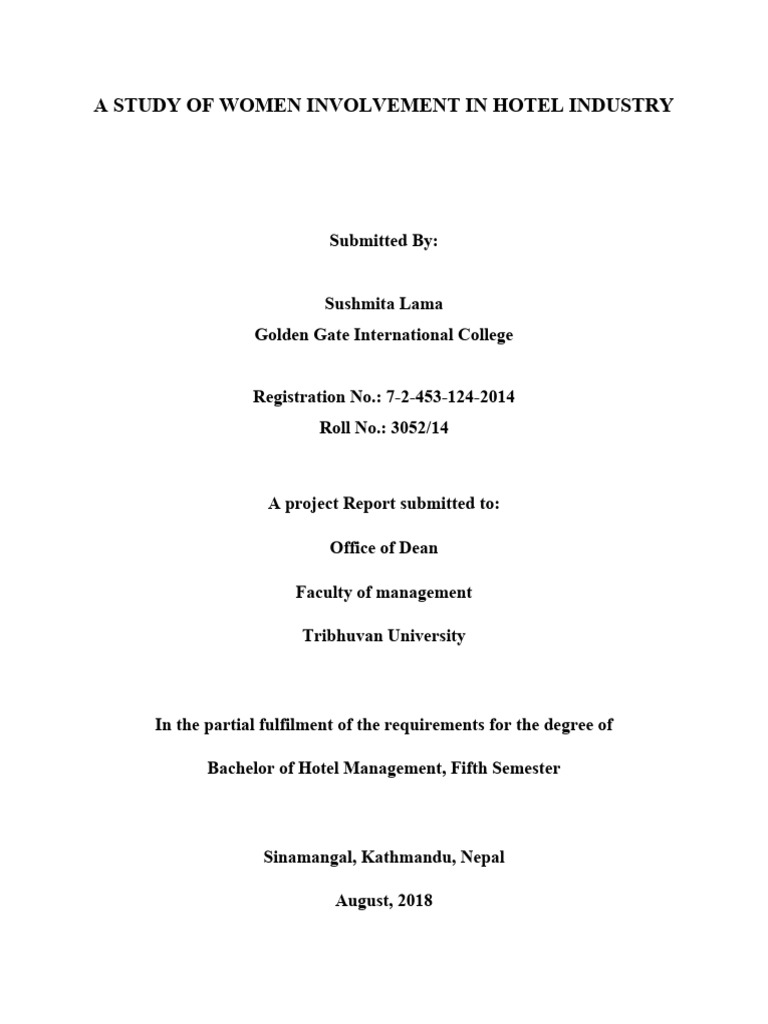 a-study-of-women-involvement-in-hotel-industry-pdf-nepal-kathmandu