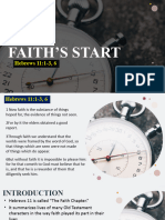 FAITH’S START