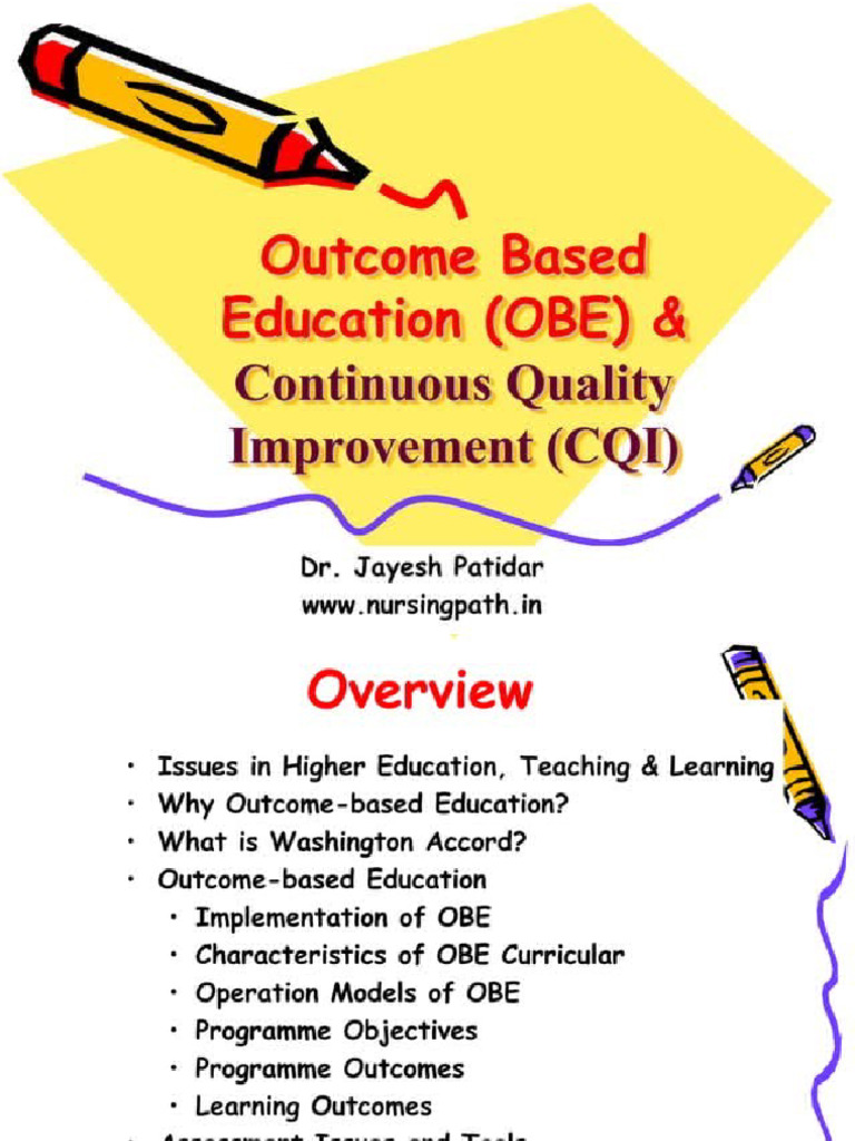 Outcome Based Education Pdf